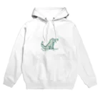 waniwanipanikuの身体をおこしたワニ Hoodie