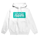 OWLCOIN ショップのNEM ネム Hoodie