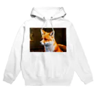 何でもありデザインの狐シリーズ Hoodie