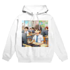 可愛い男の子イラスト販売所　By,keicyanの男の子　中学1年生　パソコン部 Hoodie