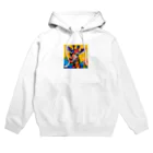 AQUAMETAVERSEのポップでおしゃれなキリン Hoodie