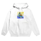 Yomi09のカラフルクジラ Hoodie