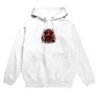 hrgmzkのバイソン グラフィック Tシャツ Hoodie