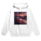 Mysycaの海辺の夕日 Hoodie