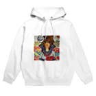 芥 柴太郎。(数式レスポール)の狐面セーラーガール。 Hoodie