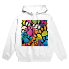 Zonのポップアート　足跡 Hoodie