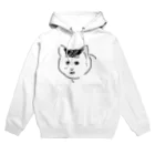 ふじのん屋のブサ猫のり夫 Hoodie