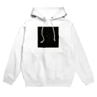 alukの味意ルケツ黒白 Hoodie