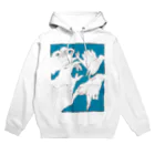 おのまとぺのキミの手、僕の手(青) Hoodie