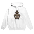 GRADUCAのPixelArt 遮光器土偶 Hoodie