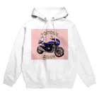 Yoctosec.DesignのDoremi 900RS Blue Cat Hoodie