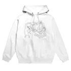 ℴんちゅのネケチェン・アウトライン Hoodie