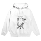 s1o0r0のClassy White Bear Hoodie