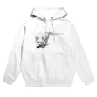 sperz shopの威嚇白猫 Hoodie