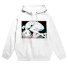 のびのびの長方形と女の子 Hoodie