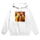 🍩tarojiro(たろじろ) shop🍩の捕らわれの土ロボット模様 Hoodie