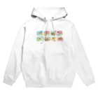 popopom777のi love sleeping (オレンジロゴ＆お風呂ねむくん) Hoodie