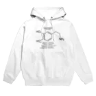 アタマスタイルのドーパミン(脳内物質)：化学：化学構造・分子式 Hoodie