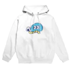 ぴよたそ商店のおにぎりを持つくらげ Hoodie