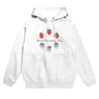 Burned Strawberry Moonの苺とイチゴ Hoodie