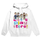 Nicoral NicorelのLet's play store!(片面印刷) Hoodie