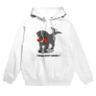 efrinmanのラブソックスブラック Hoodie