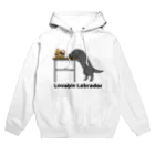 efrinmanのlovable labradorブラック Hoodie