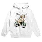 efrinmanのbicycleラブ イエロー Hoodie