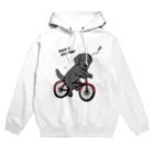 efrinmanのbicycleラブ 黒 Hoodie