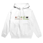 オリキャラグッズたちの白専用 Hoodie