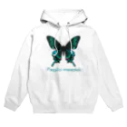 さちこの生物雑貨のミヤマカラスアゲハ Hoodie