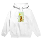 あなぐま(ひらいまき)の風船とコケねこさん Hoodie