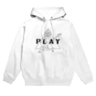 マチダタケルのSUZURIのお店のPLAY GIRL Hoodie