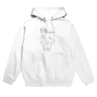 ganemeganeのプロテイン Hoodie