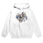 棘アイロンのZIGZAG Hoodie