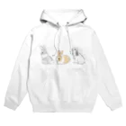 おもちショップのうさぎのシリーズ Hoodie