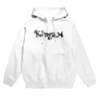 KingaMのロゴ(黒) Hoodie