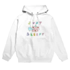 namamuspeedのJUSTSLEEPYくま Hoodie