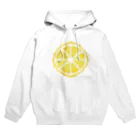 ドットのたべもの屋さんのドットレモンの輪切り Hoodie