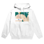 YA MARKETの筋肉タトゥーの女の子 Hoodie