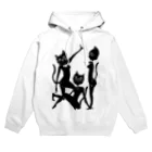 岡モトトロのにゃにゃにゃ Hoodie