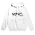 【Carnage Society】のGORE-GIRL LOGO(WHITE) パーカー