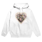 release٭❀*のうさぎとハート Hoodie