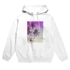 しろくま なだれちゃんのsummer vacation Hoodie