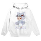 ウサネコのぷり☆オオカミちゃん Hoodie