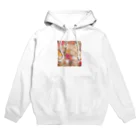 ふーちゃんのハートのマカロ二 Hoodie