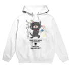 nicospyderのcat of white gloves Hoodie