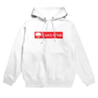 ゆるパンダのネットの話題ch 公式グッズSHOPのSupreme風 グレー ザーケンナDESIGN Hoodie