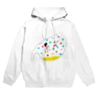 花くまゆうさくのボルダリング（体内） Hoodie