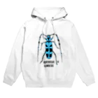 なで肩うさぎの美香堂のルリボシカミキリ Hoodie